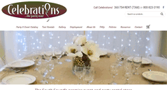 Desktop Screenshot of celebrationsstore.com